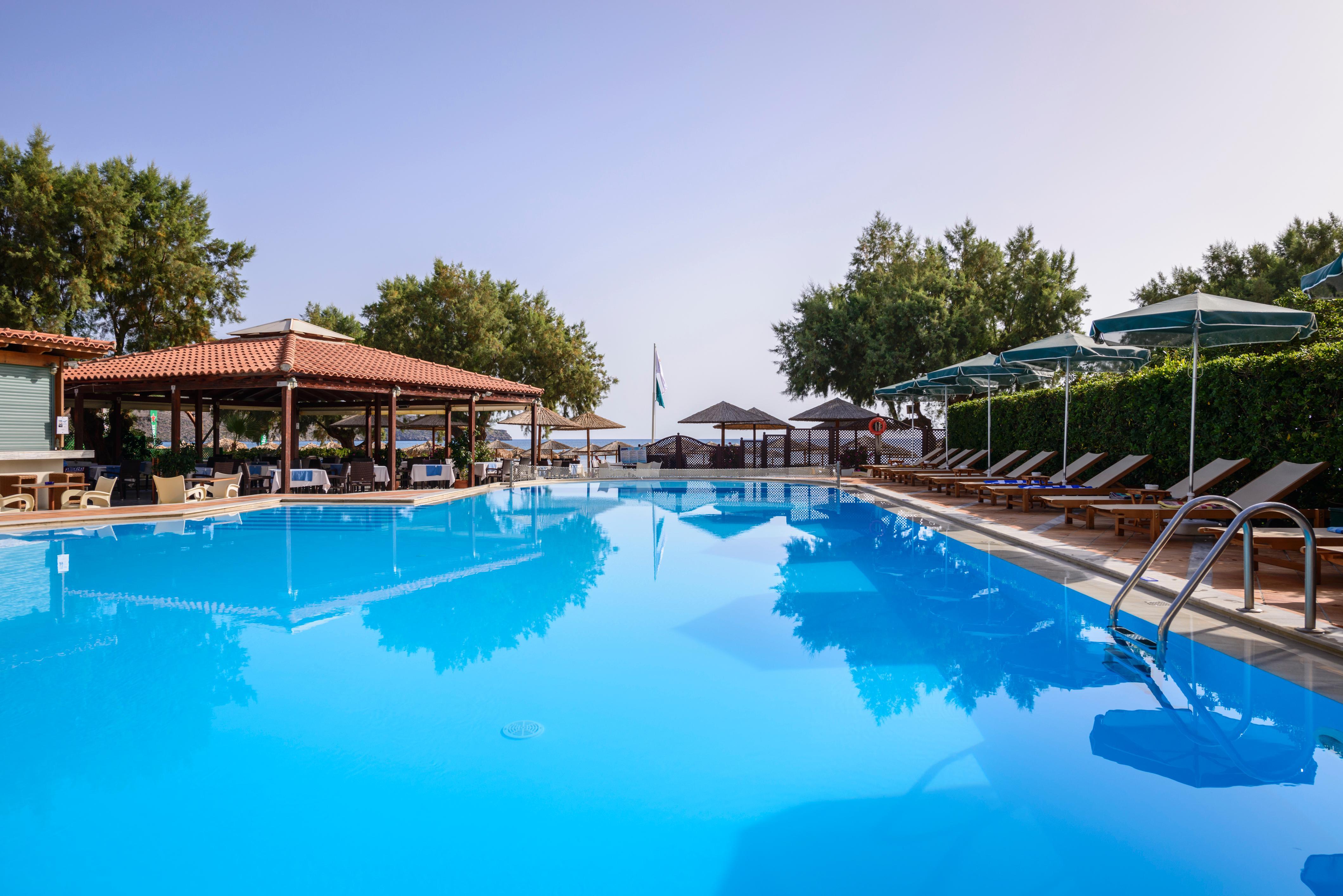 Atlantica Amalthia Beach Hotel - Adults Only Agia Marina  Exterior photo